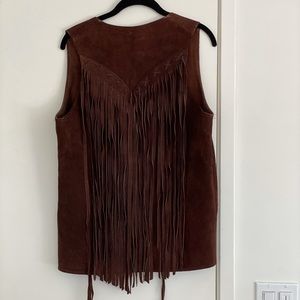 Vintage 1960/70s fringe hippy vest